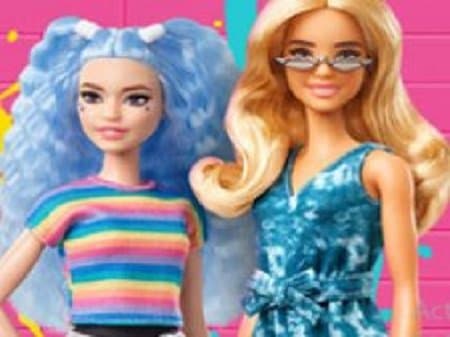 Barbie You Can Be Anything Spot the Difference logo