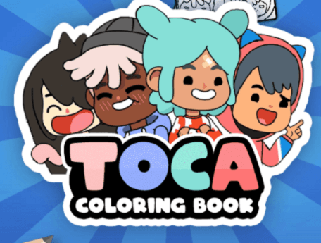 Toca Coloring Book logo